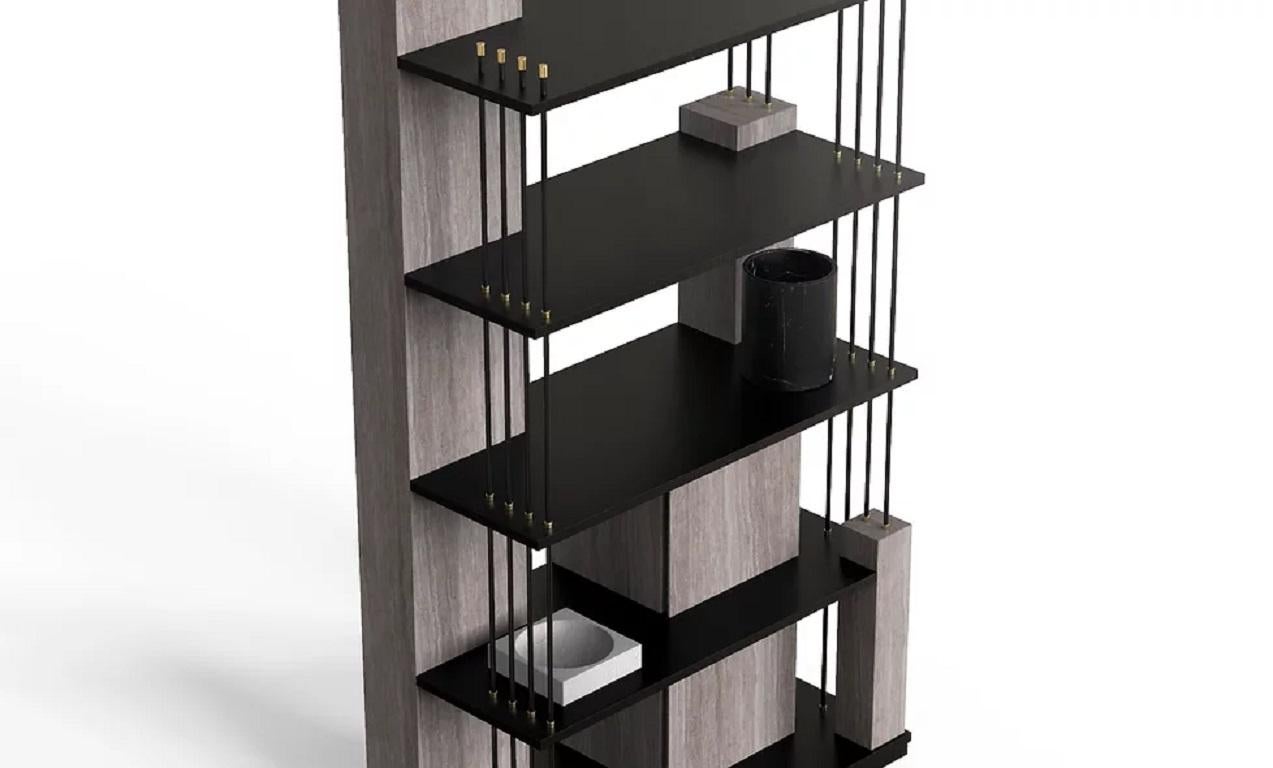 Italian Manhattan Bookcase by Marmi Serafini