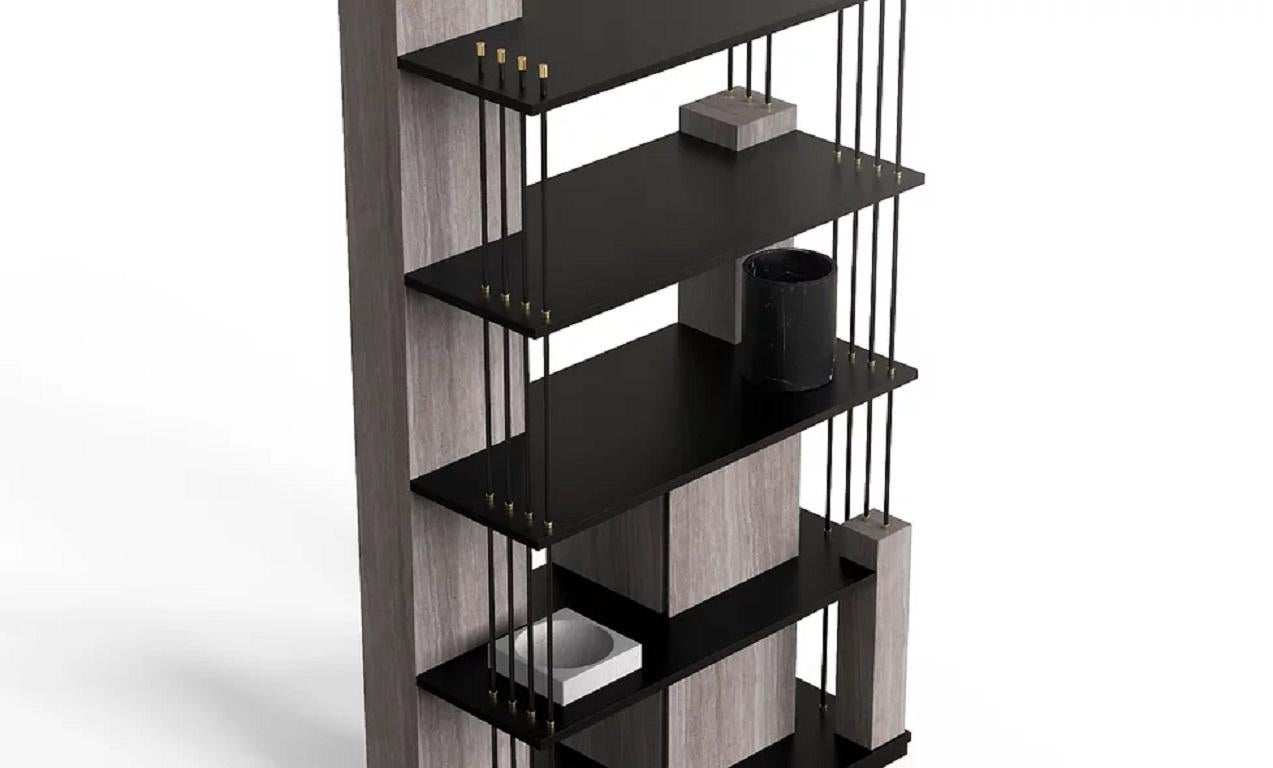 Manhattan Bookcase by Marmi Serafini In New Condition For Sale In Geneve, CH