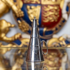 Manhattan Fire Extinguisher Silver Plated Cocktail Shaker c.1940