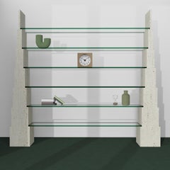 Estante de mármol travertino italiano Manhattan Diseño Coleccionable Contemporáneo España