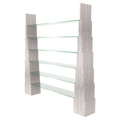 Scaffale in marmo travertino italiano Manhattan Design Contemporary Collectional Spagna