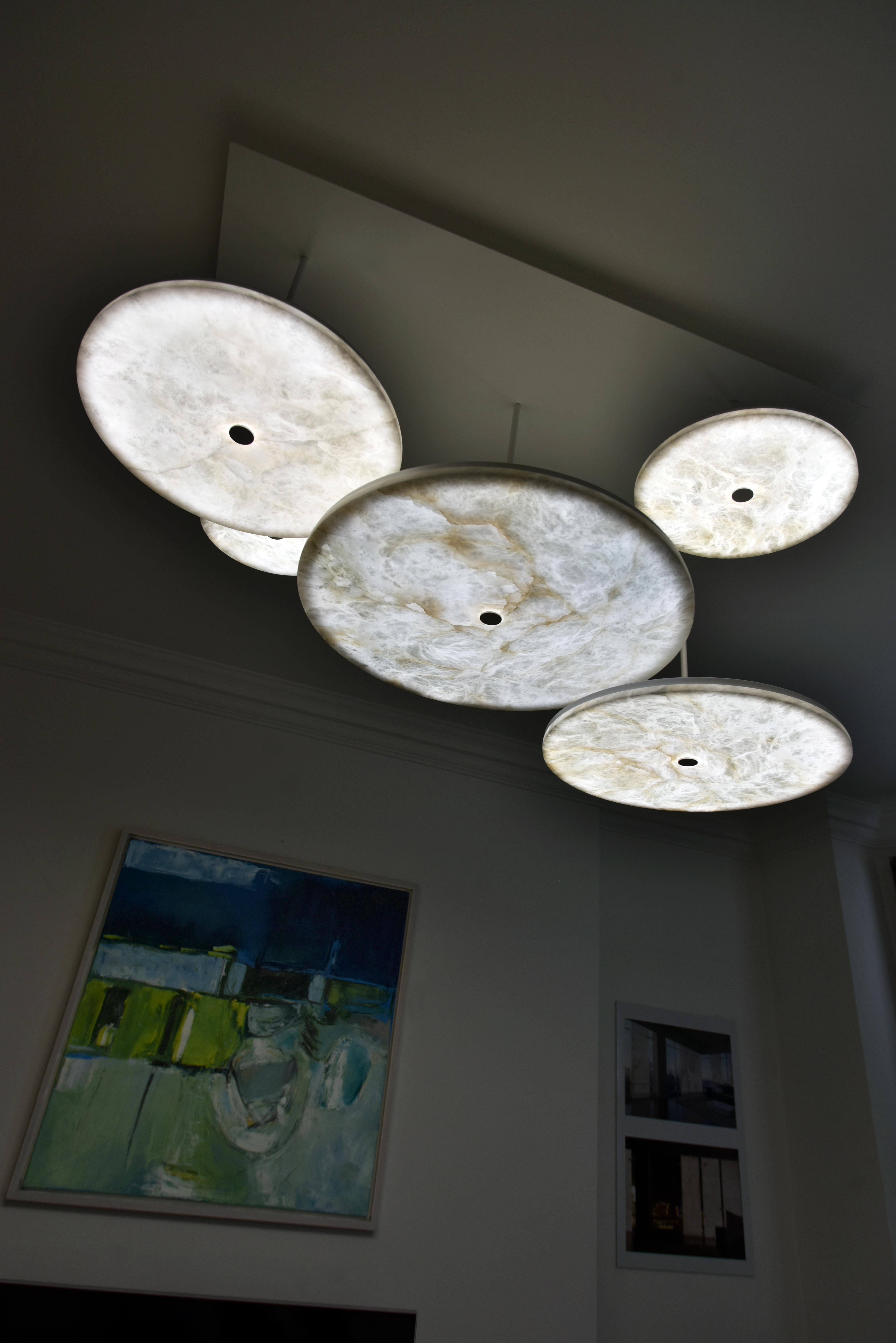 Modern Manhattan Pendant Light by Atelier Alain Ellouz
