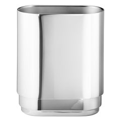 Manhattan Small Vase in Stainless Steel by Georg Jensen