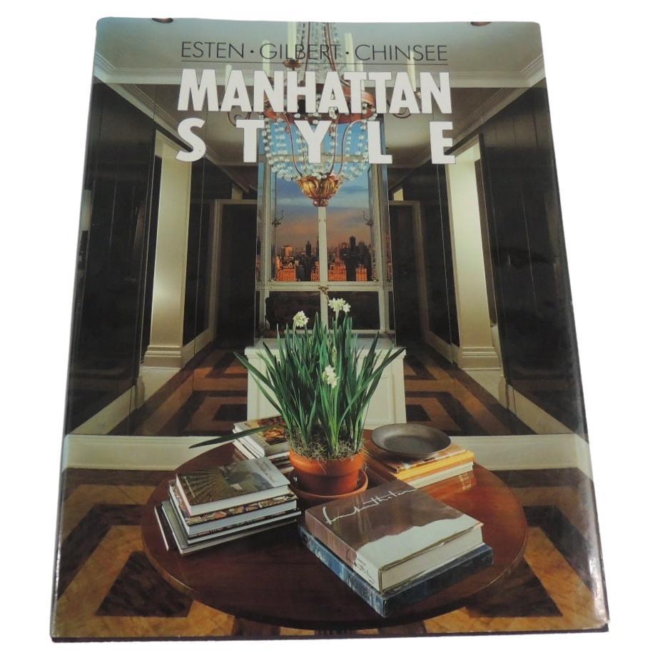 Manhattan Style Hardcover Decorating Coffee Table Book