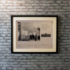 Manhattan, Unframed Poster, 1979