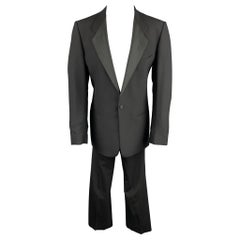 MANI par GIORGIO ARAMNI - Tuxedo long en laine noire 40
