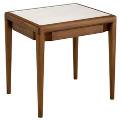 Mani Square Mahogany Side Table