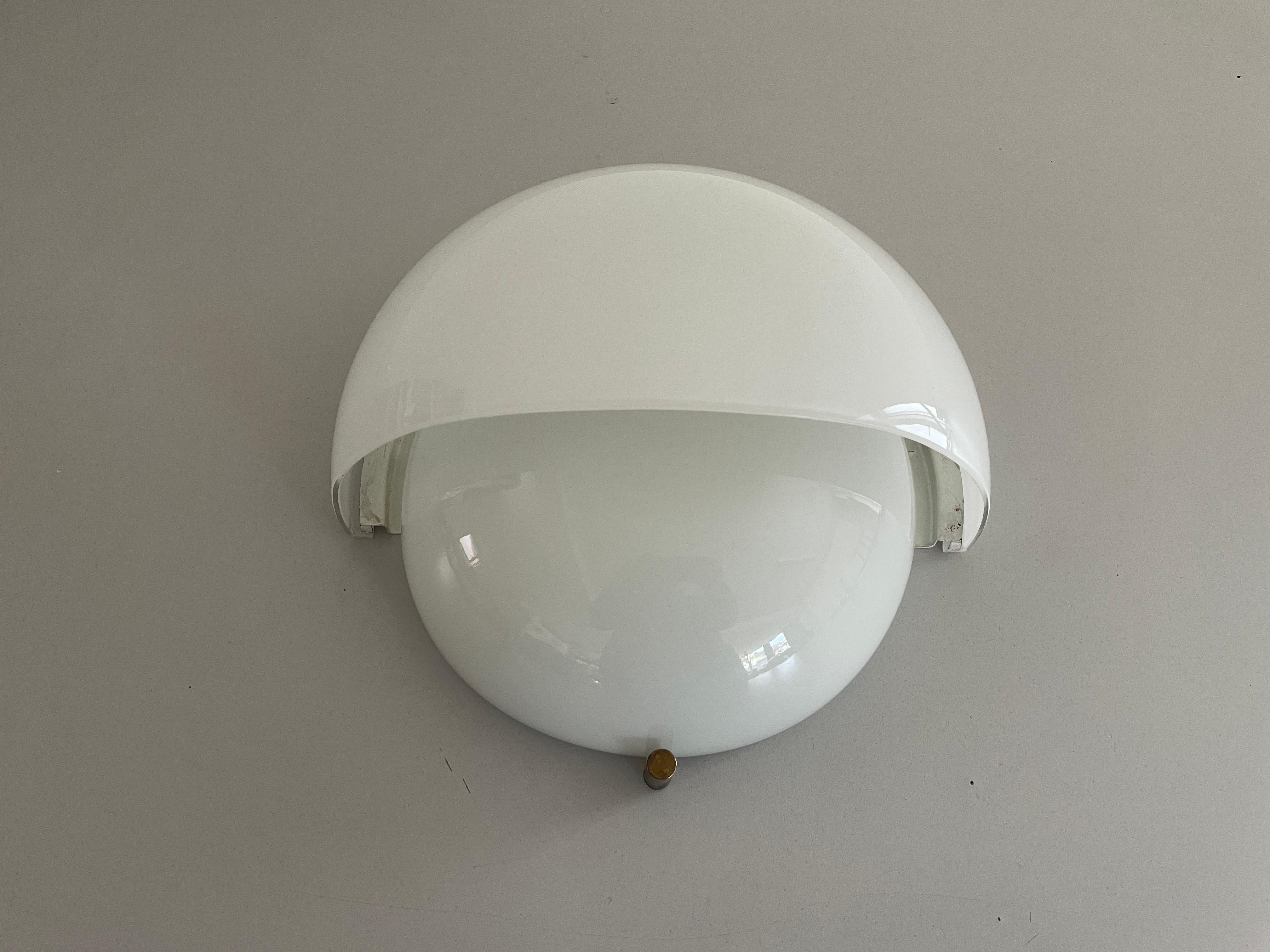 Mid-Century moderno Sconce singole di grandi dimensioni 'Mania' di Vico Magistretti per Artemide, anni '60, Italia in vendita