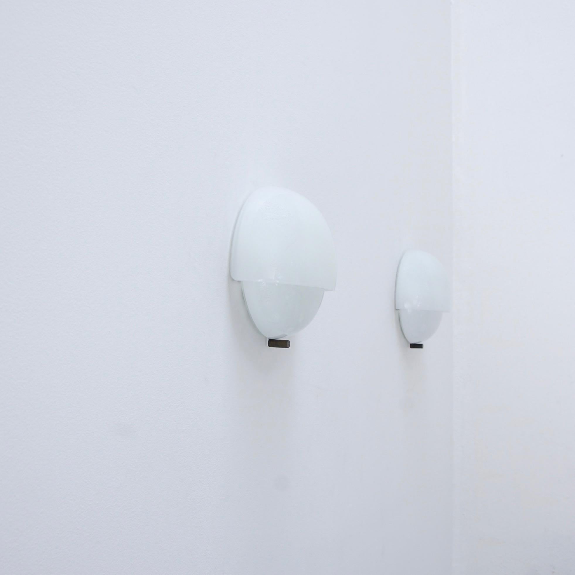 Modern Mania Sconces in Glass by Vico Magistretti for Artemide
