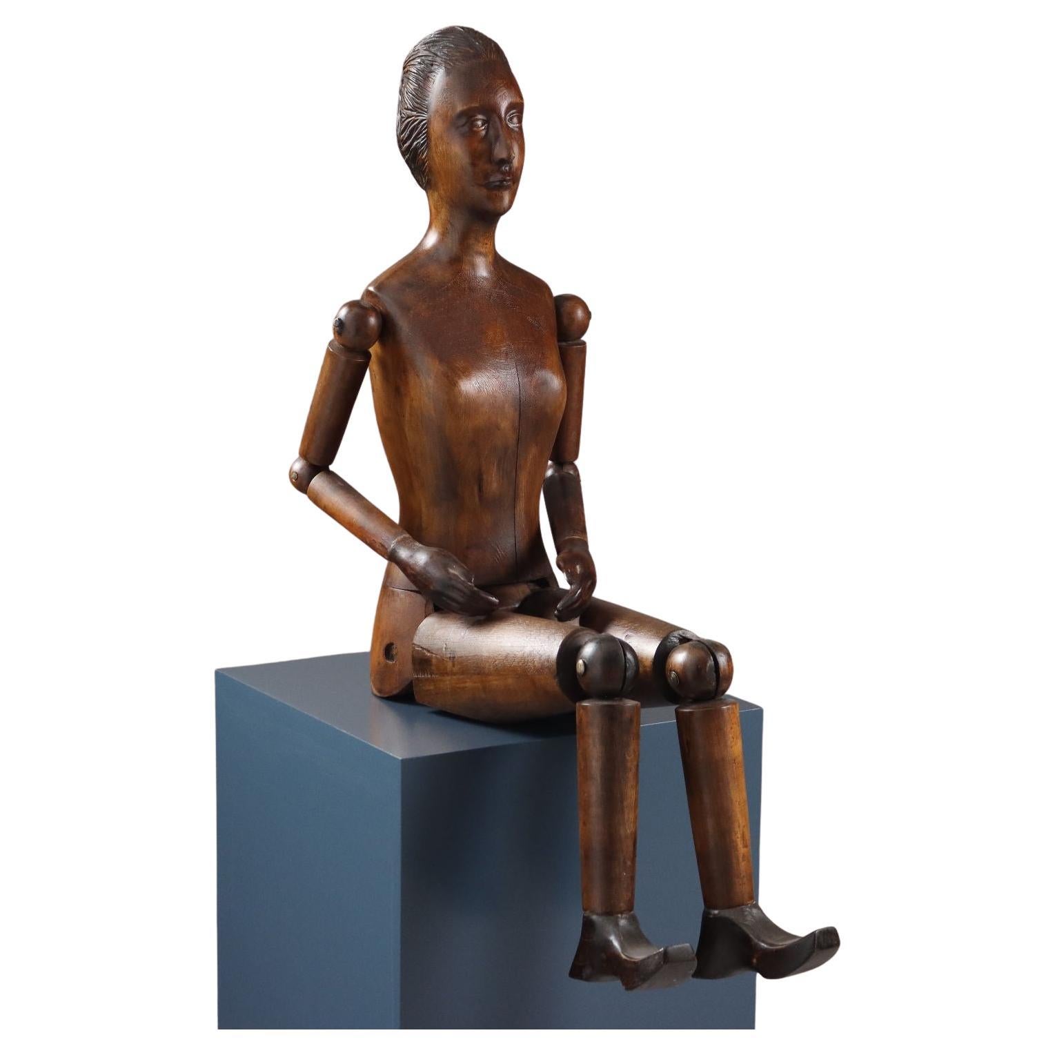 20th Century Wooden Painter's Dummy