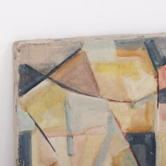 Manierre Dawson (American, 1887-1969) Abstract oil painting on canvas