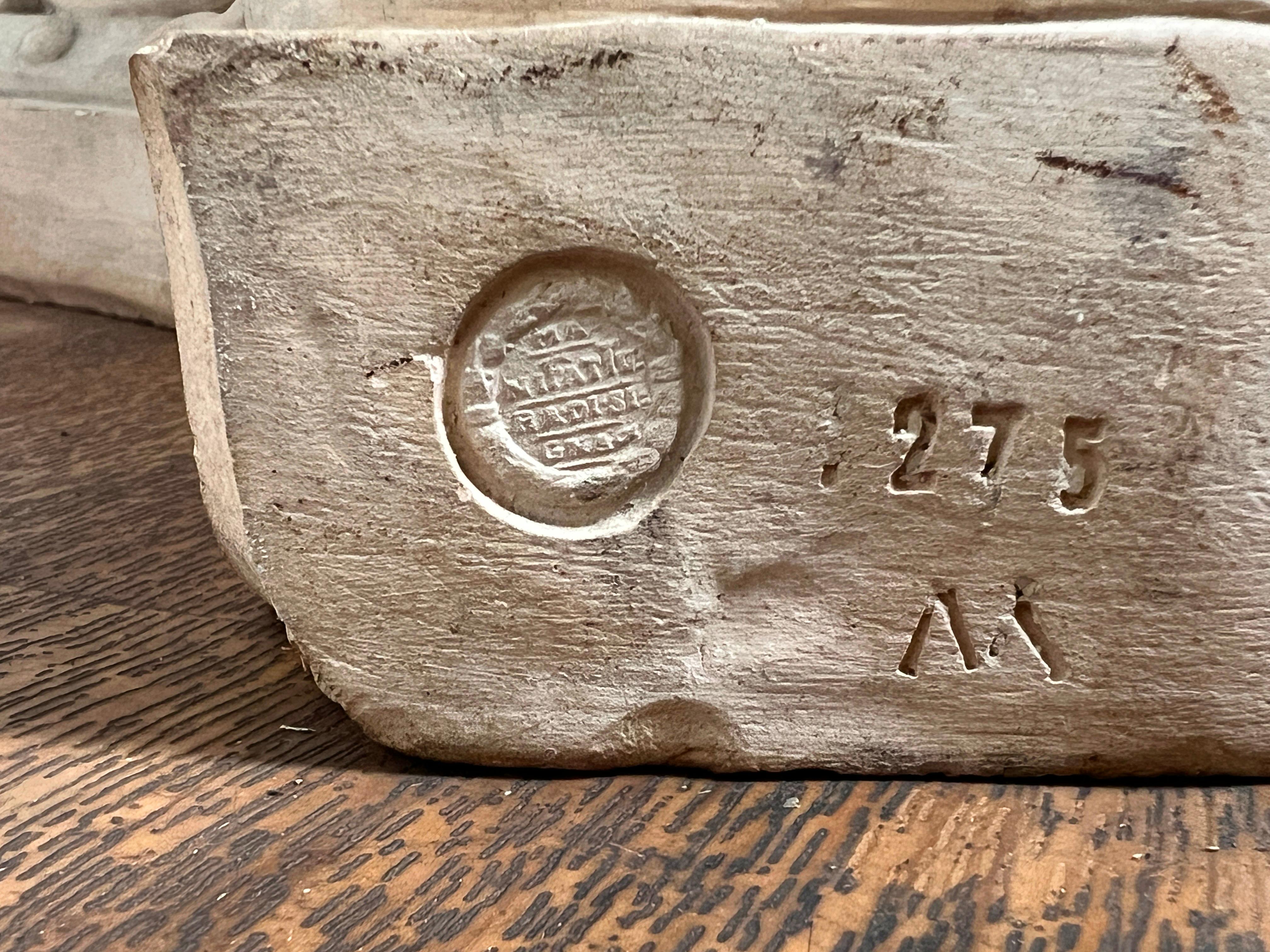Manifattura di Signa de Florence Guéridon en terre cuite Circa 1900 Bon état - En vente à Peabody, MA