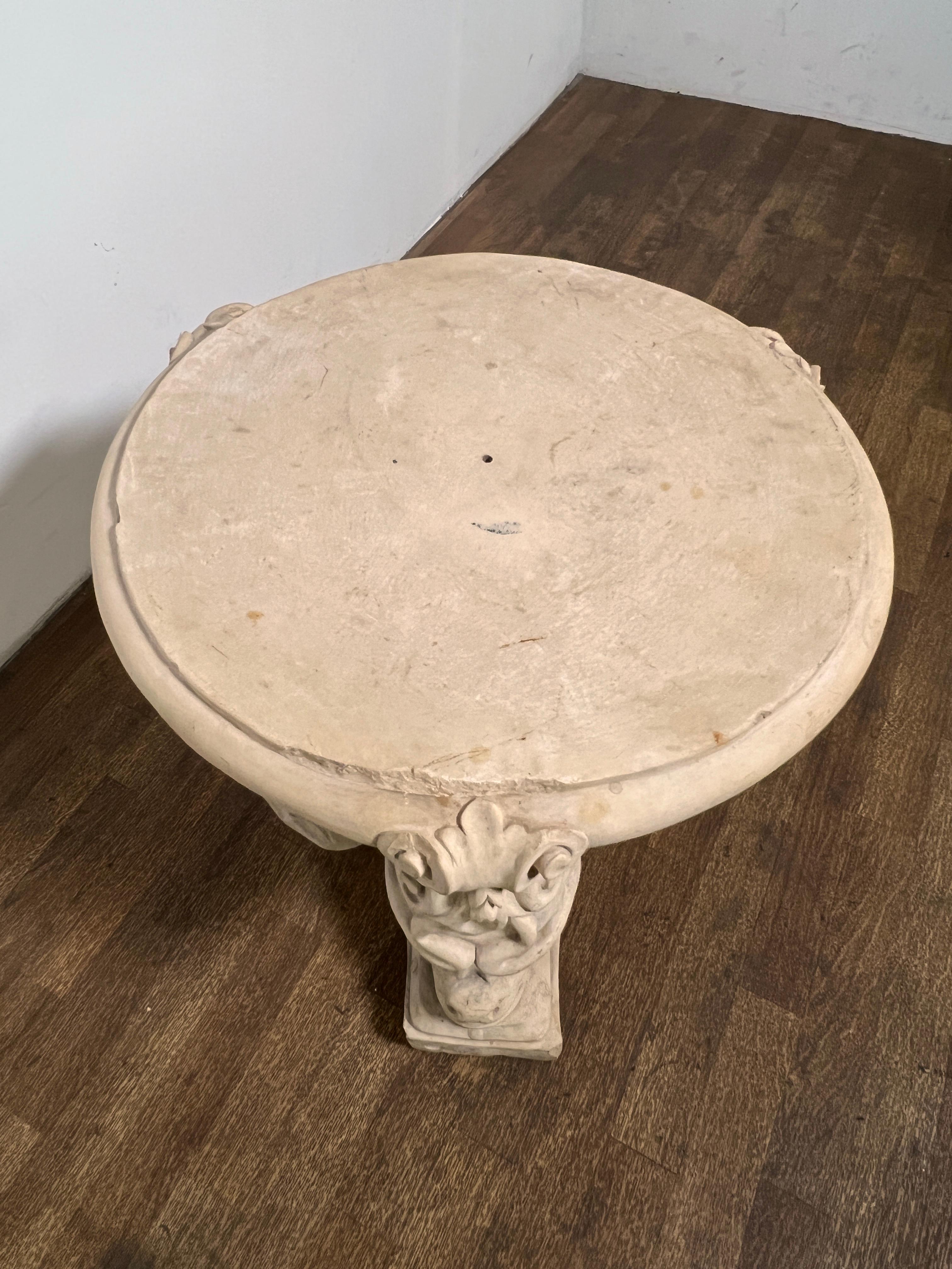 Manifattura di Signa de Florence Guéridon en terre cuite Circa 1900 en vente 1