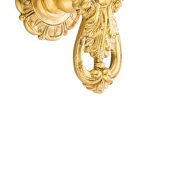 Maniglia per finestre Orsay in ottone con foglie