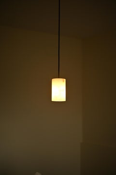 Maniko Pipo 12 White Alabaster Pendant Lamp by Simone & Marcel