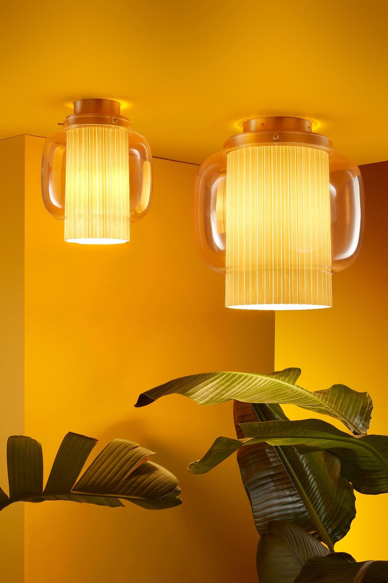 Lámpara de techo Manila C GR dorado mate by Sebastian Herkner 2019 Español en venta