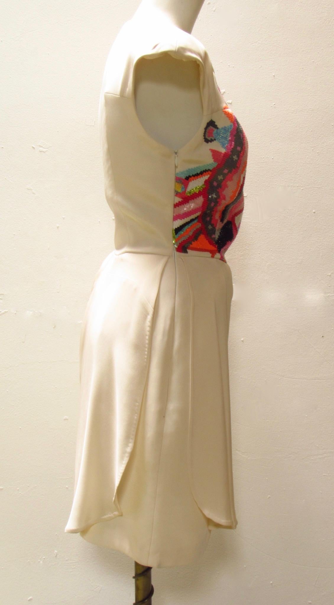 Brown Manish Arora Sequin Dress For Sale