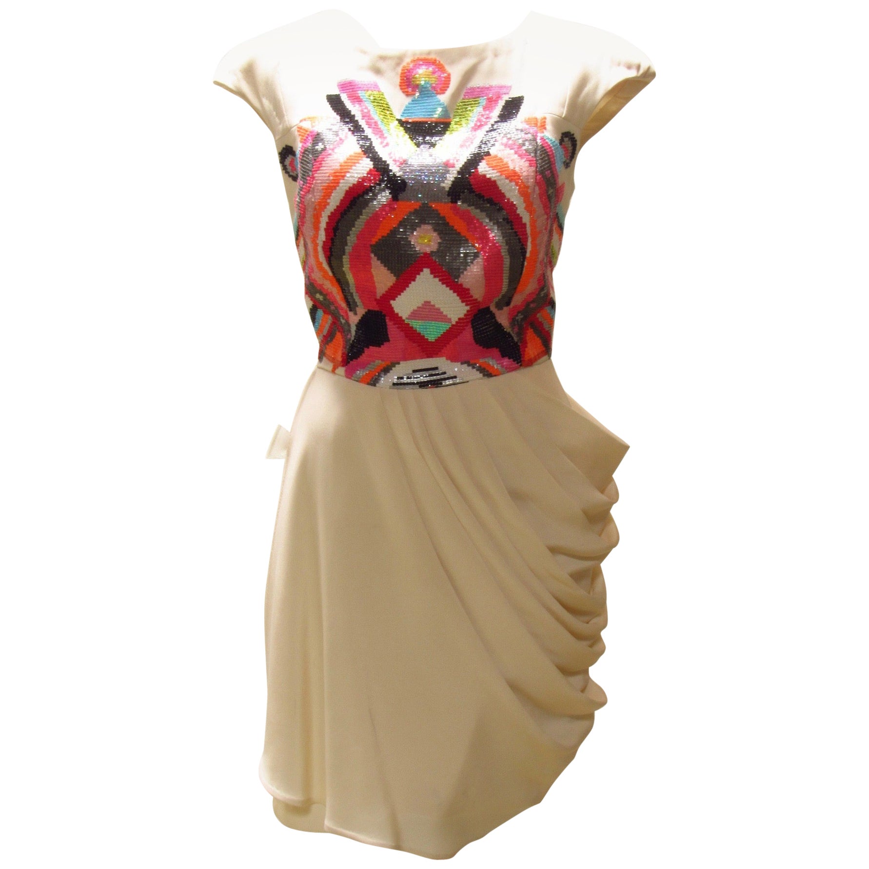 Vestido de lentejuelas Manish Arora
