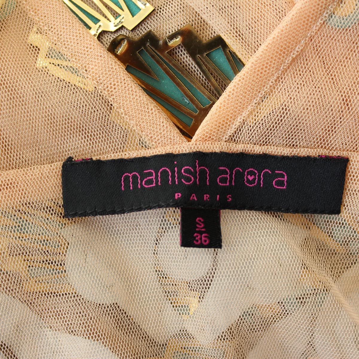 Gray Manish Arora Sequins Dress IT 40