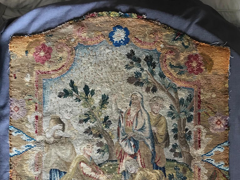 Manna from Heaven Needlepoint Tapestry at 1stdibs