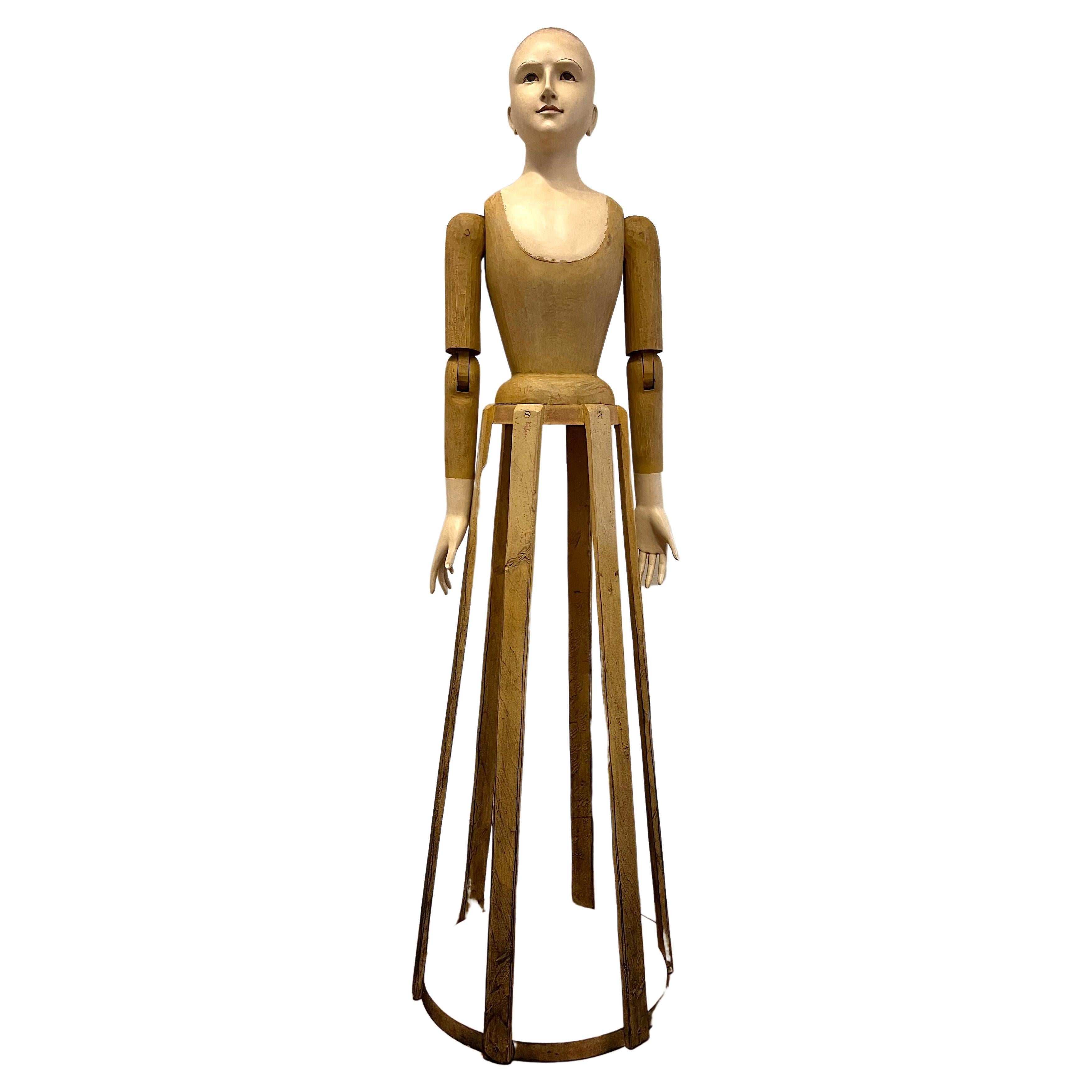 Mannequin in Wood and Plaster, 1930s