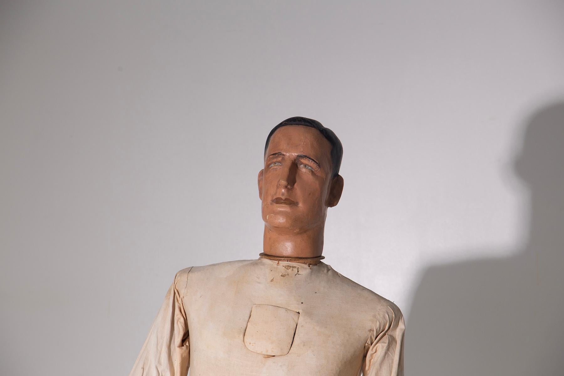 Mannequin of Vittorio De Sica Italian director of the film Grandi Magazzini in vendita 3