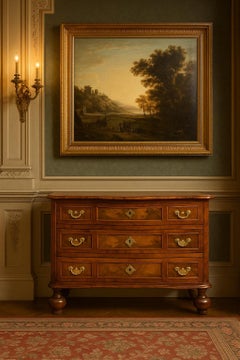 Manner of Claude Lorrain Merchants on the banks of the river po