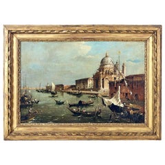 Manner of Francesco Guardi "The Grand Canal With Santa Maria Della Salute"