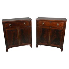 Manner of Gillows - Pair of Regency Side Cabinets c. 1830