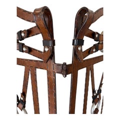 Manner of Jacques Adnet for Hermès Folding Screen or Room Divider