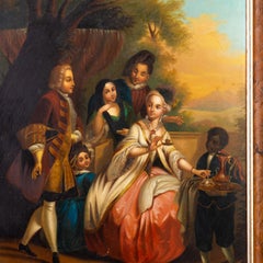Manner of Jean-Baptiste Pater (1695-1736) Slave Boy Painting