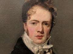 Manner of John Constable, RA Self Portrait Oil on Canvas