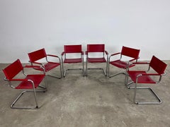 Manner of Mart Stam Cantilever Chairs – Set of 6