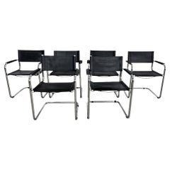 Sedie a sbalzo Mart Stam - Set di 6 sedie