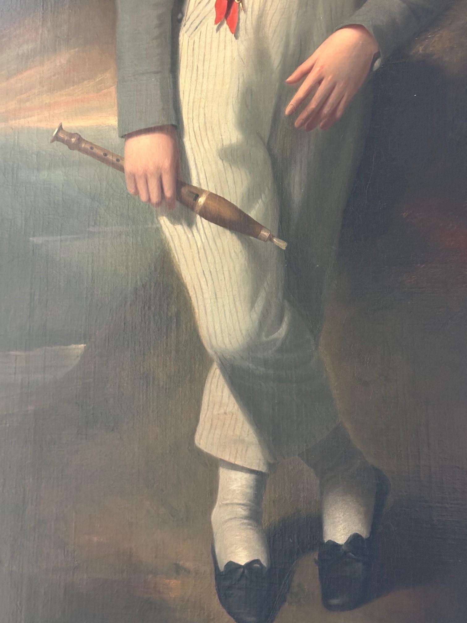 Manier von Sir John Hoppner 'Britisch, 1758-1810' Porträt von Meister Robin Vanecke im Angebot 10