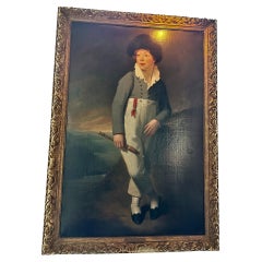 À la manière de Sir John Hoppner, Britannique, 1758-1810, Portrait du maître Robin Vanecke