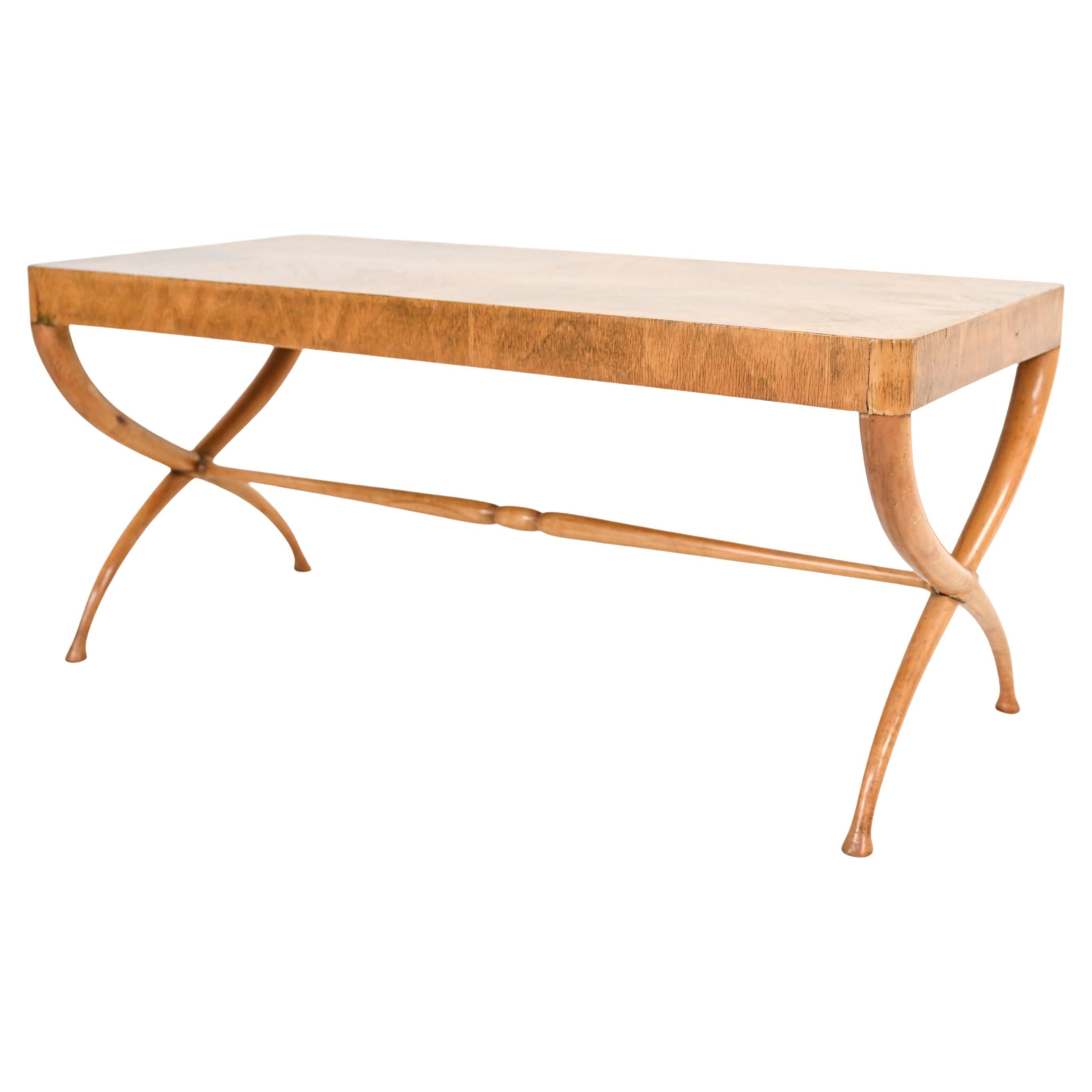 Manner of Tomaso Buzzi 1940's Coffee Table For Sale