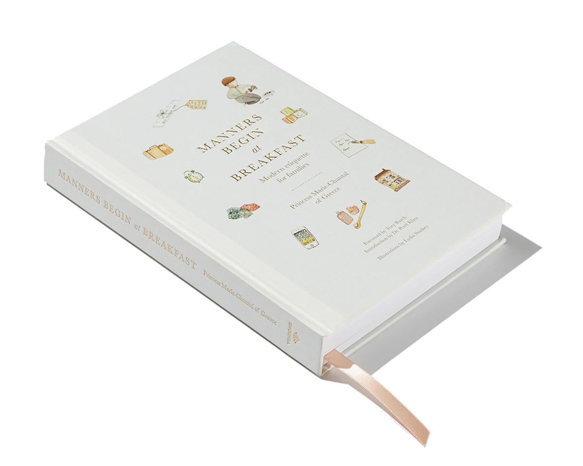 Manners Begin at Breakfast Book by Princess Marie-Chantal of Greece In New Condition For Sale In New York, NY