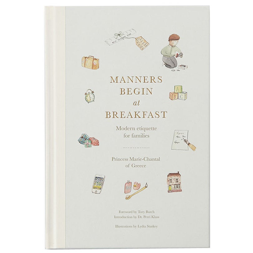 Les bonnes manières commencent au petit déjeuner Livre de la Princesse Marie-Chantal de Grèce