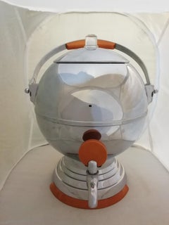 Manning Bowman Art Deco Aluminum Coffee Percolator