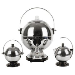 Manning Bowman Harmony Coffee Set Modernist, 1930s
