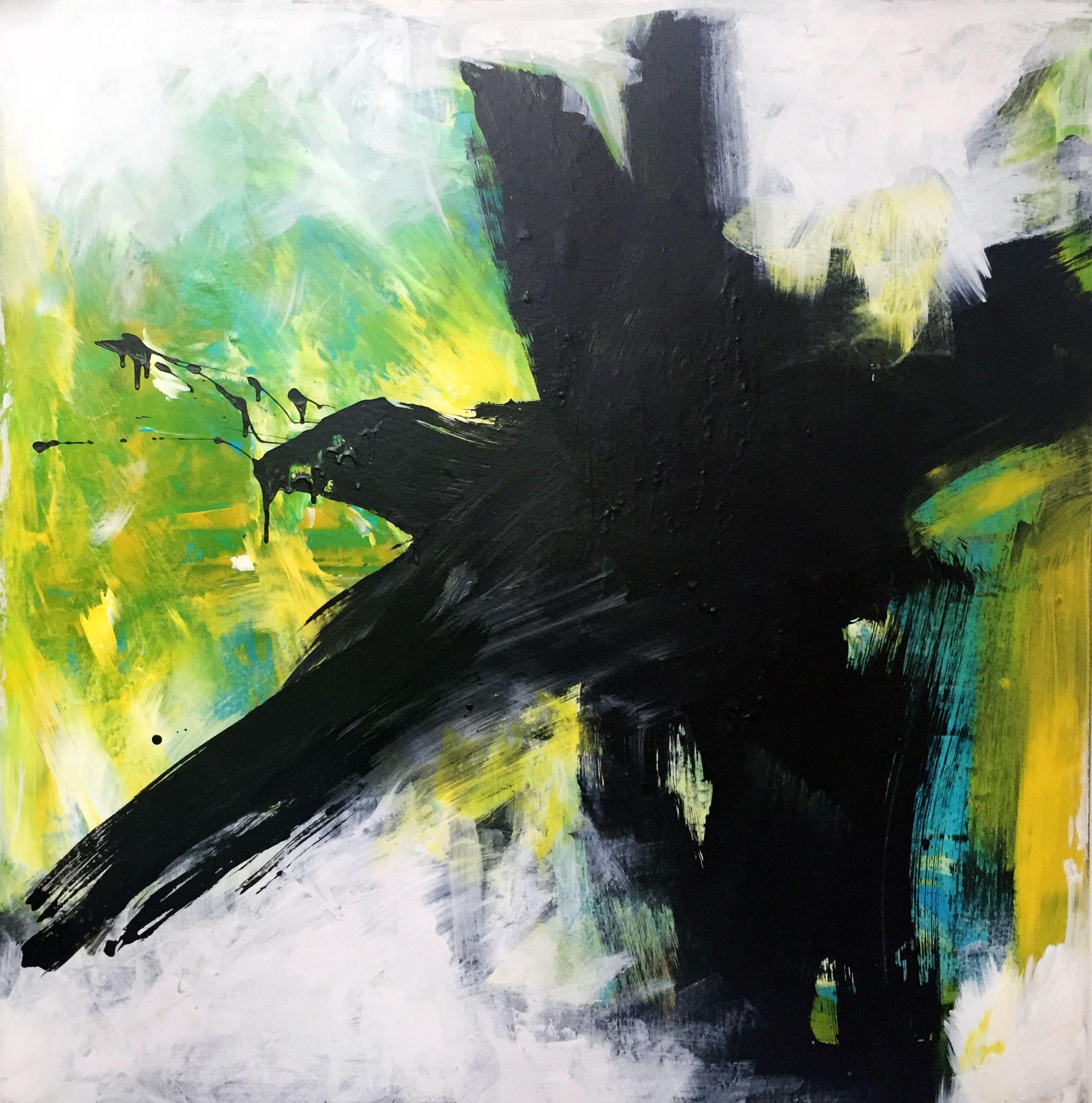 Abstract Painting di Manny Martins Karman - Quintal, Pittura, Acrilico su tela