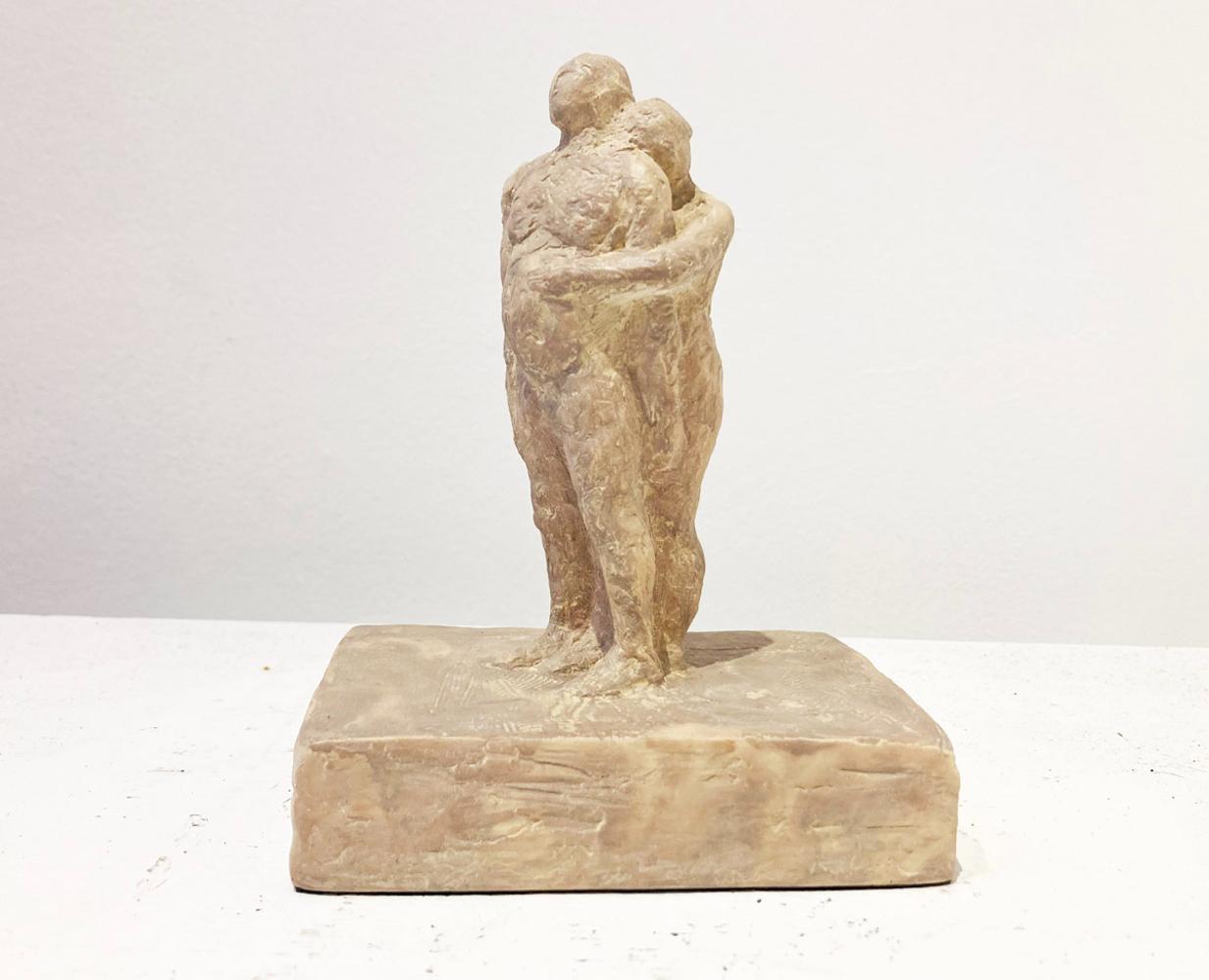 Manny Woodard Nude Sculpture - Were They Angels - Jesmonite & Earth Pigment / Limited Edition Sculpture
