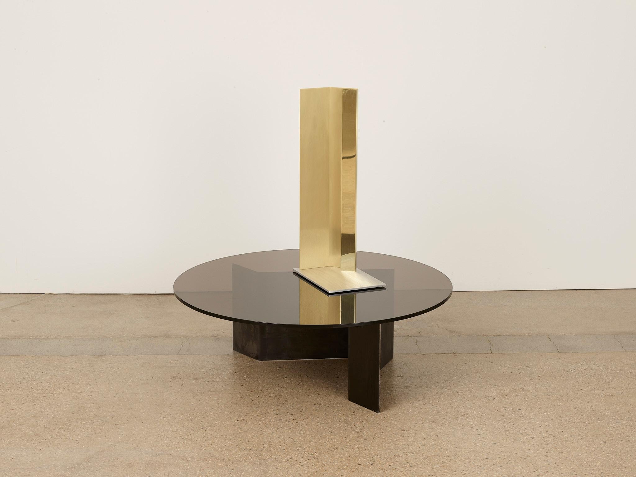 Post-Modern Mano Standing Lamp Table by Umberto Bellardi Ricci For Sale