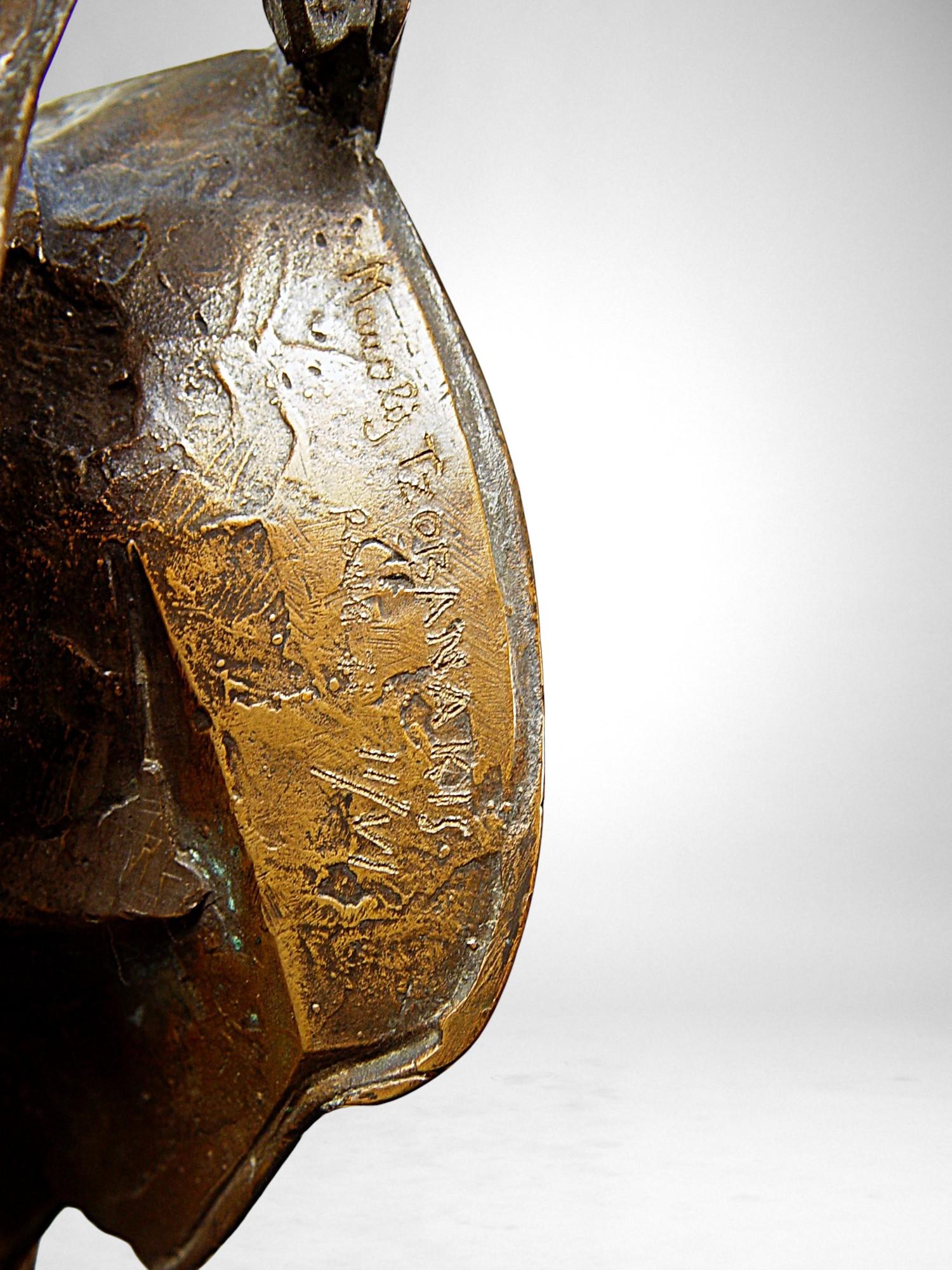 Bucephalus – Bronze Sculpture by Manolis Tzobanakis For Sale 1