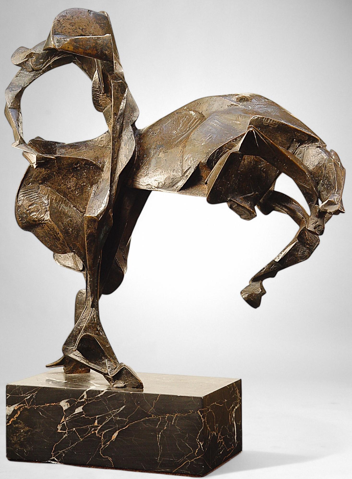 Bucephalus – Bronze Sculpture by Manolis Tzobanakis For Sale 2