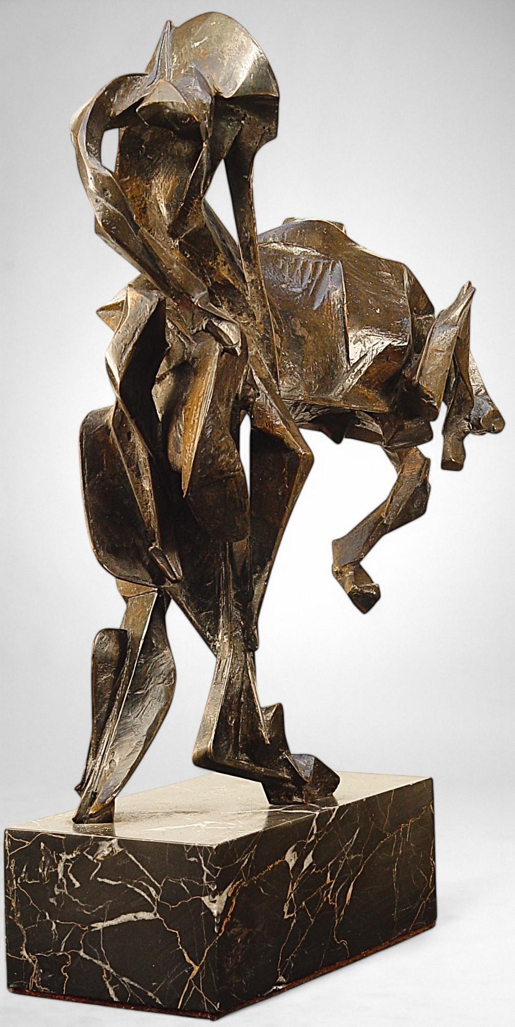 Bucephalus – Bronze Sculpture by Manolis Tzobanakis For Sale 7