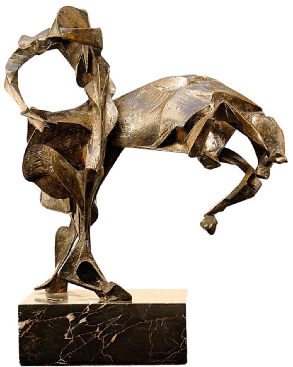 Bucéfalo - Escultura de bronce de Manolis Tzobanakis