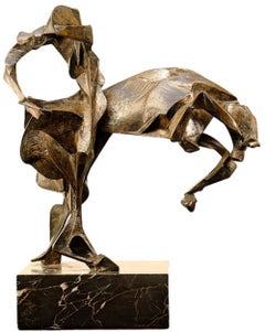 Bucéfalo - Escultura de bronce de Manolis Tzobanakis