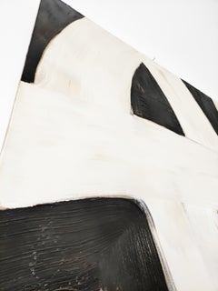 Manolo Ballesteros Large Oil Abstract Painting, Spain, 2007